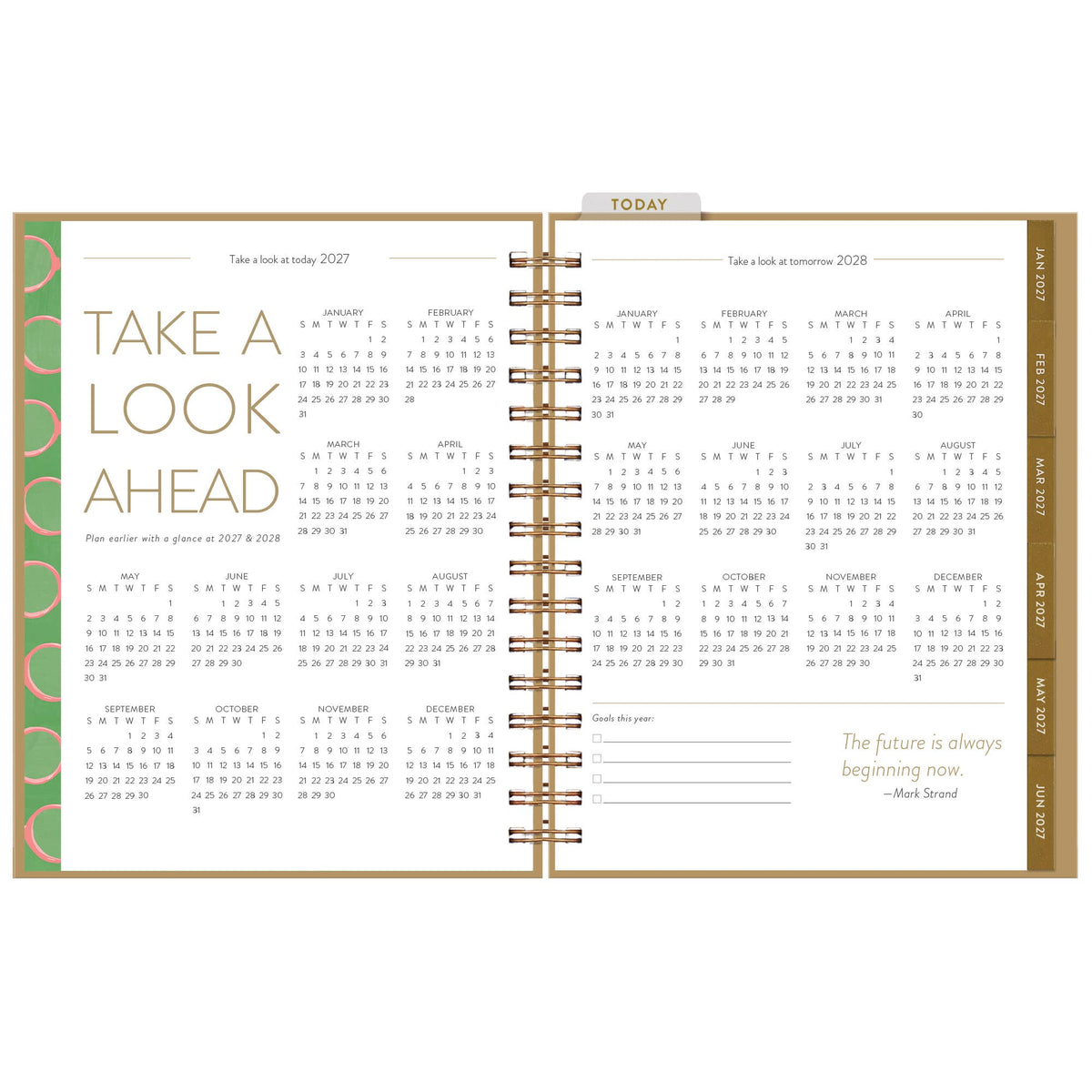 Seedlings - 2027 Dachshund 12 Month Planner (Jan -Dec 2027)