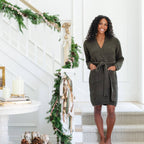 Saranoni - WAFFLE KNIT ROBE
