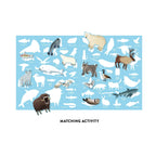 mudpuppy - Arctic Life Sticker Play Reusable Activity Set