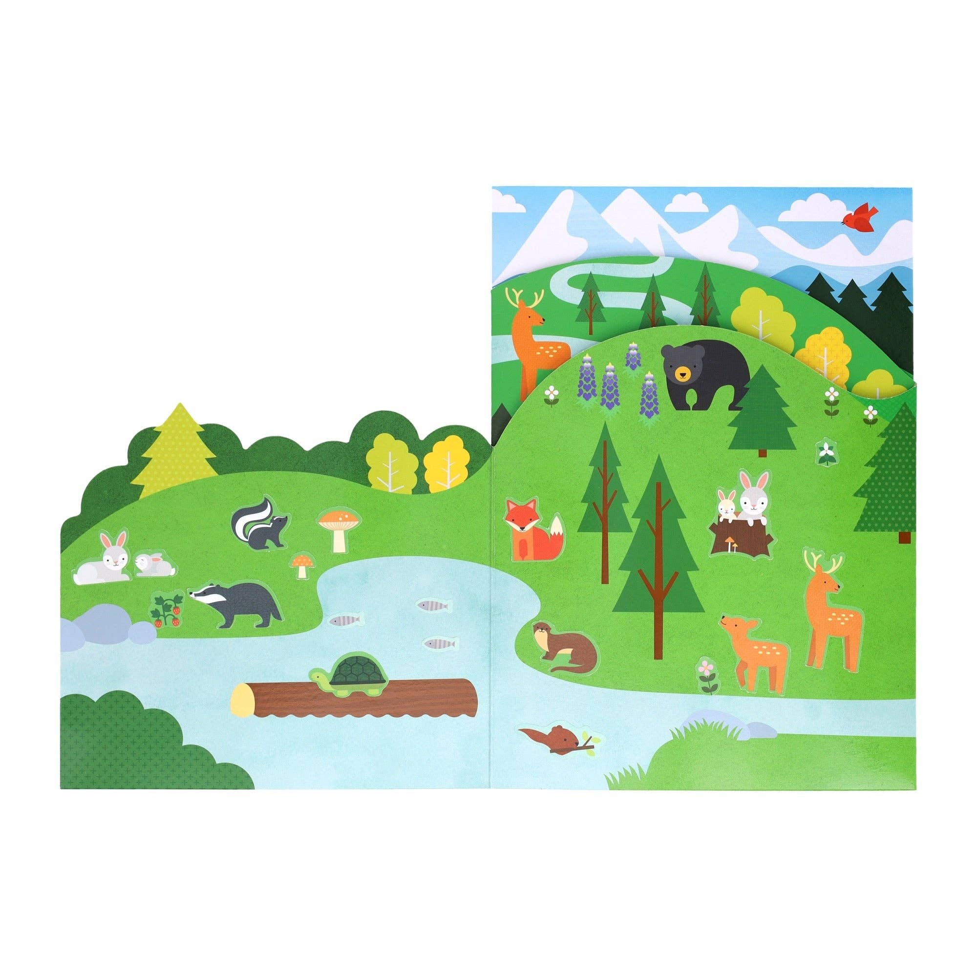 petit collage - Sticker Activity Set: Wild Woodland