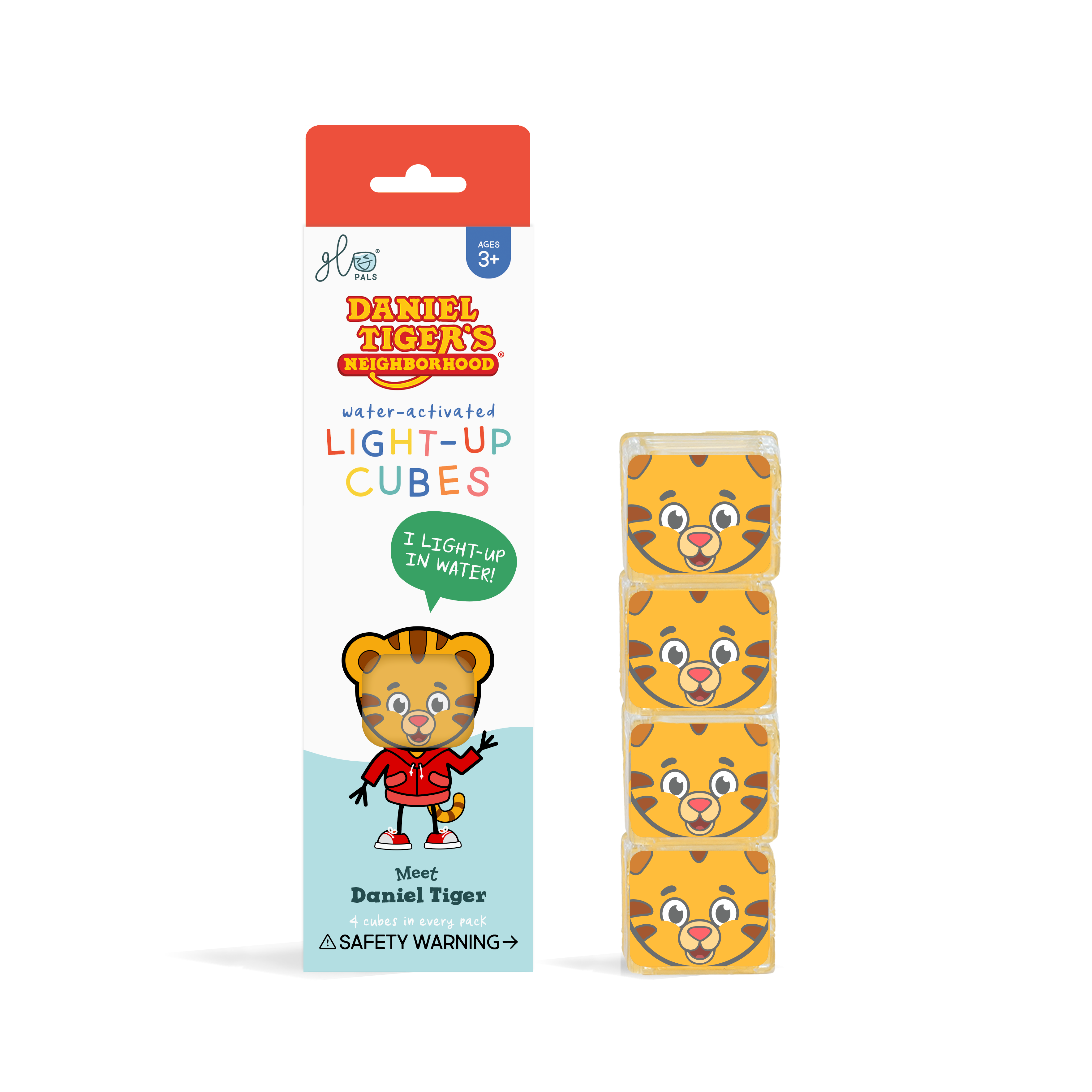 Glo Pals - Daniel Tiger's Neighborhood - Light-Up Cubes
