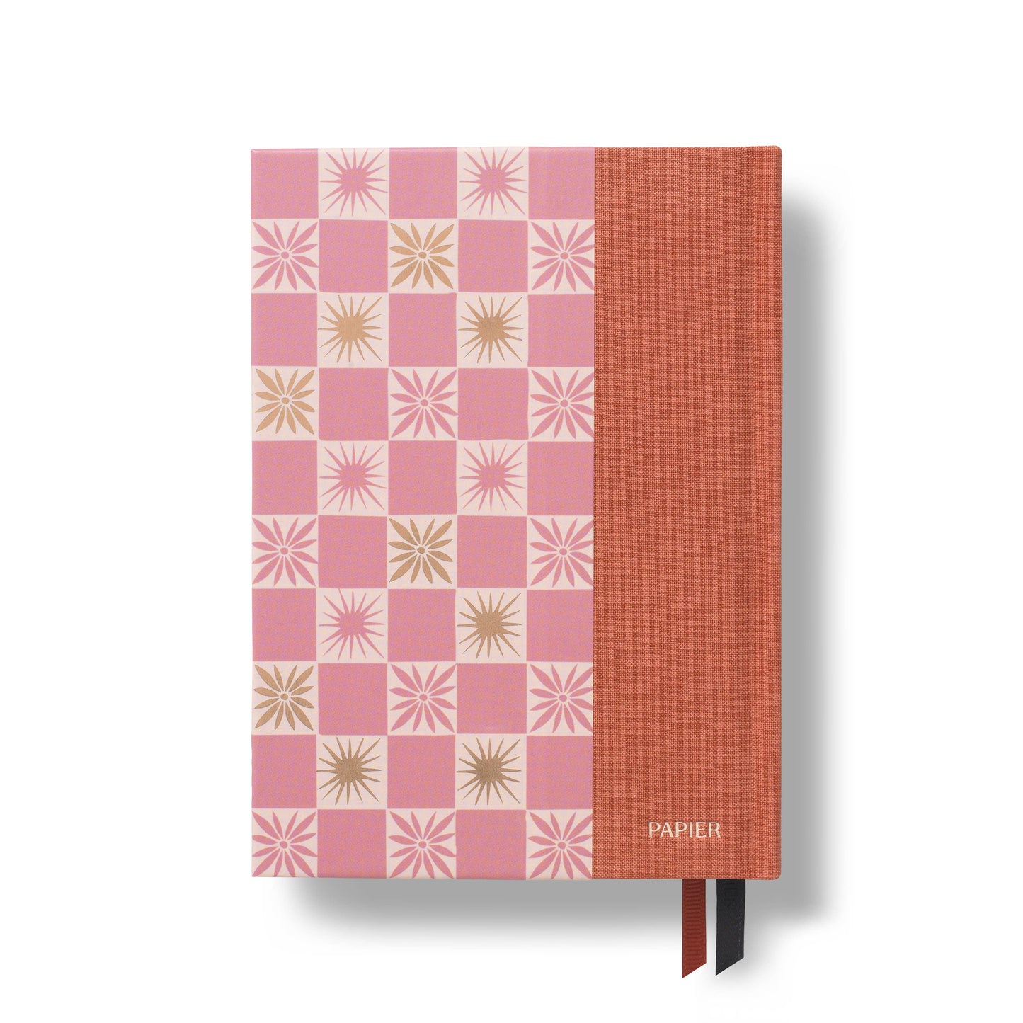 Papier - Guided Gratitude Journal, A6 Fabric - Starbursts