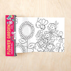 Chronicle Books - Flower Garden Mini Coloring Roll