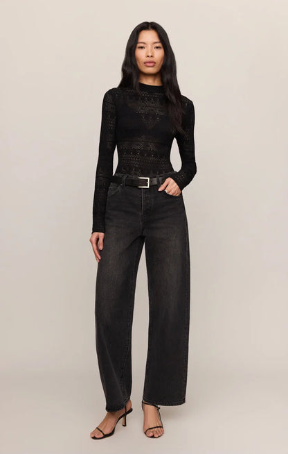Z Supply Avery Sweater Top - Black