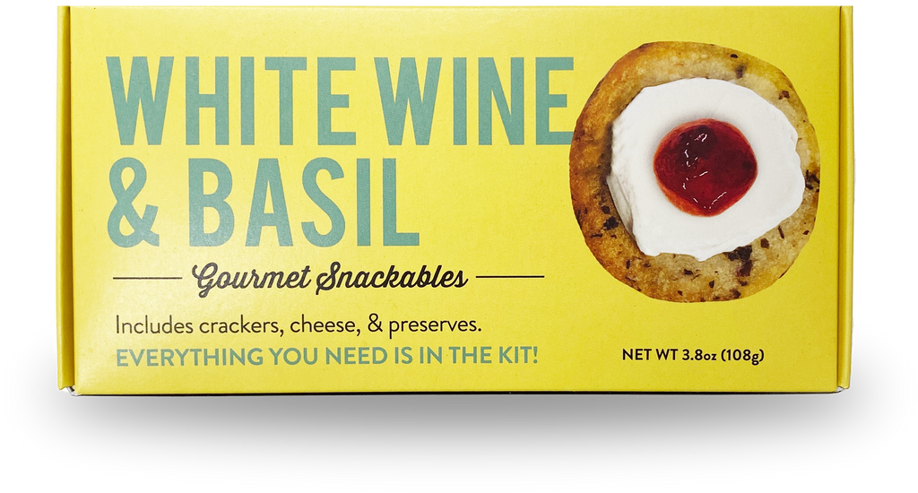 Crackerology - Snackable White Wine & Basil