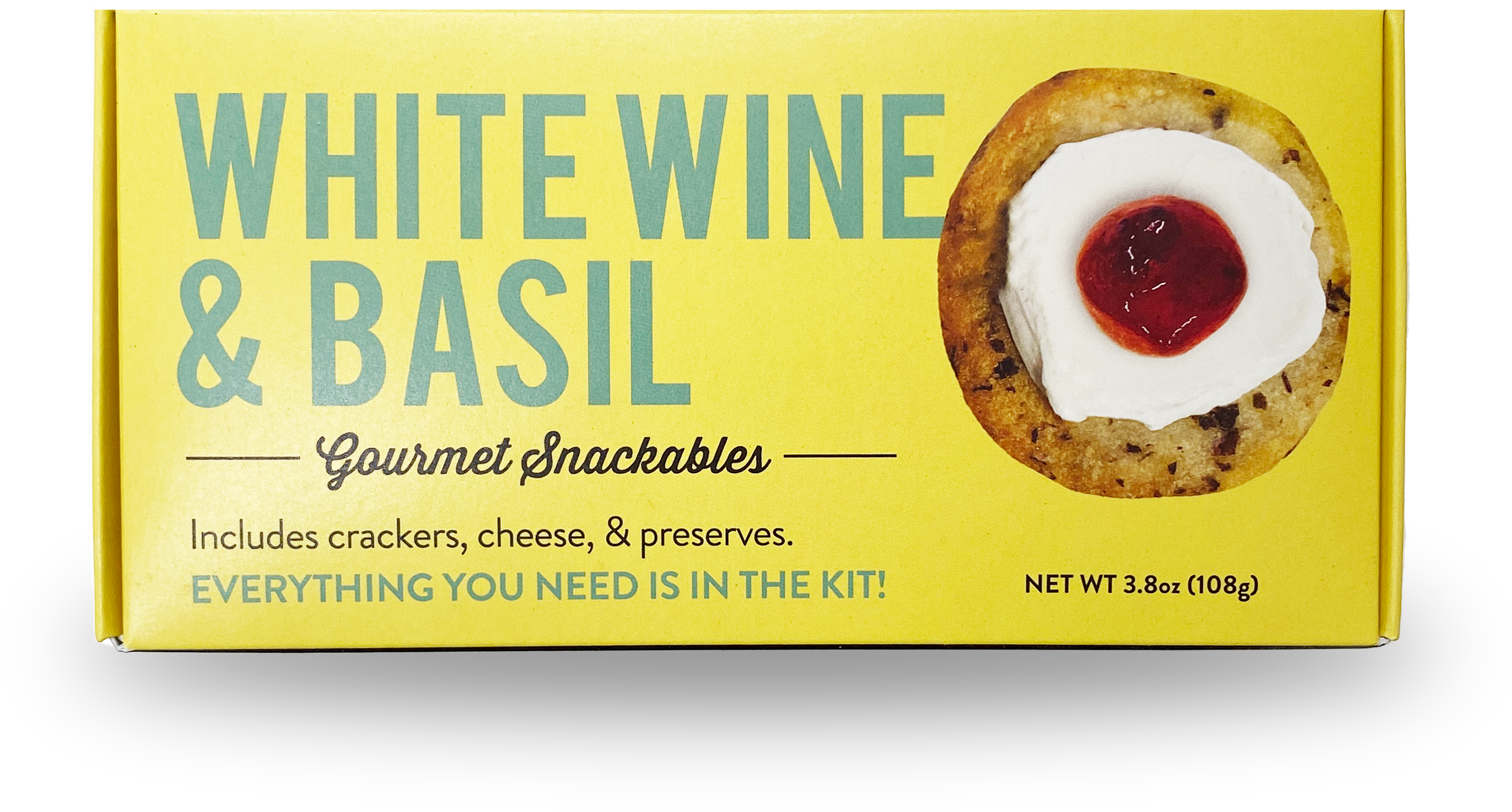 Crackerology - Snackable White Wine & Basil