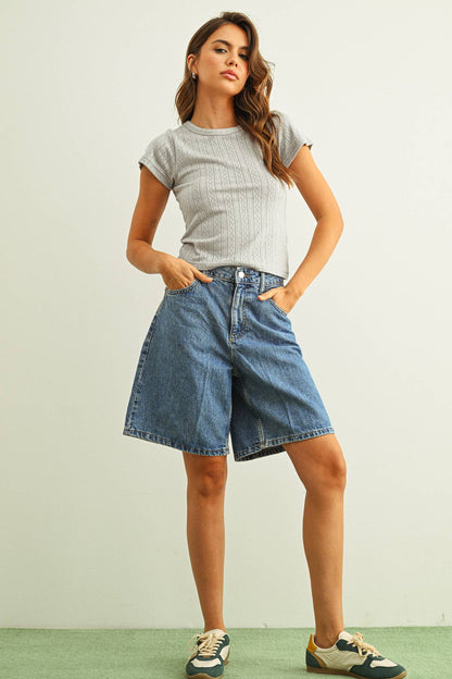 Mara Pointelle Top