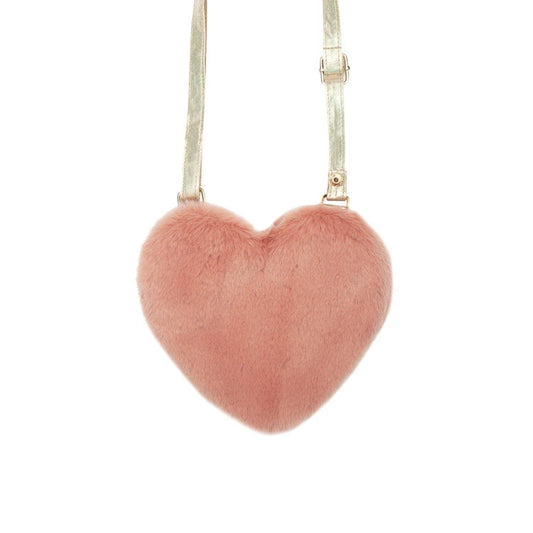Rockahula Kids- Fluffy Heart Bag