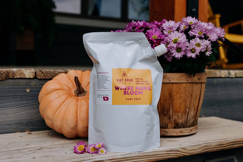 Dirt Road Candle Co - Where Mums Bloom Hand Soap