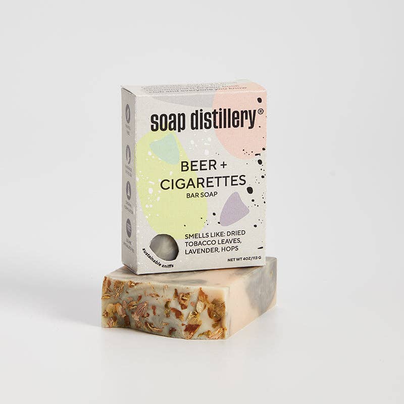 Soap Distillery - Beer + Cigarettes Bar Soap