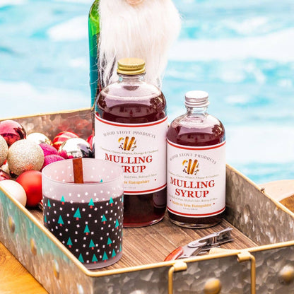 Wood Stove Kitchen - Mulling Syrup, 16 fl oz - for Mulled Wine, Cider, Baking and more