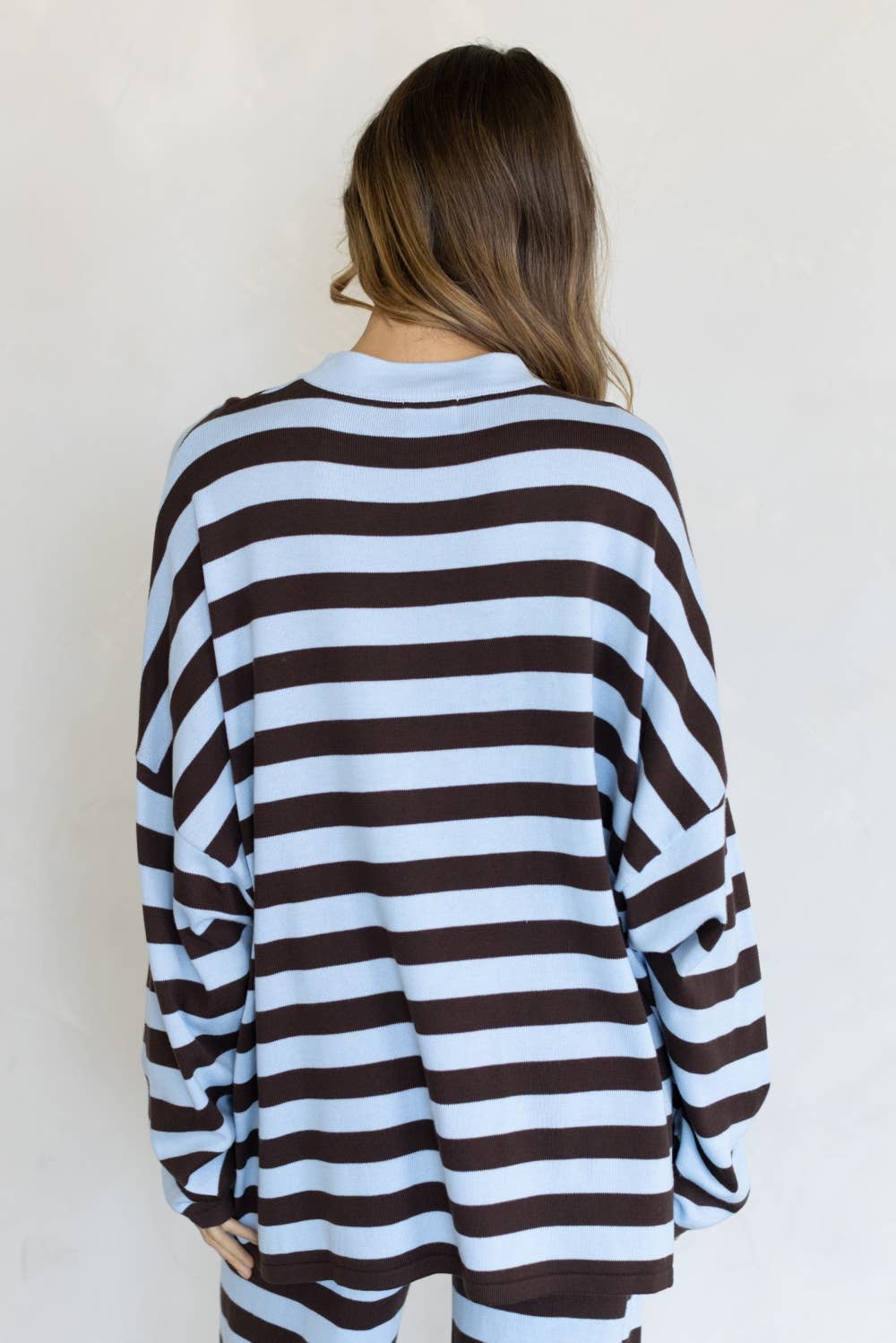 Brooklyn Stripe Lounge Top