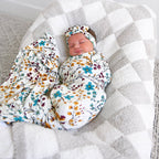 Gigi and Max - Maren Floral Swaddle Bamboo Baby Blanket