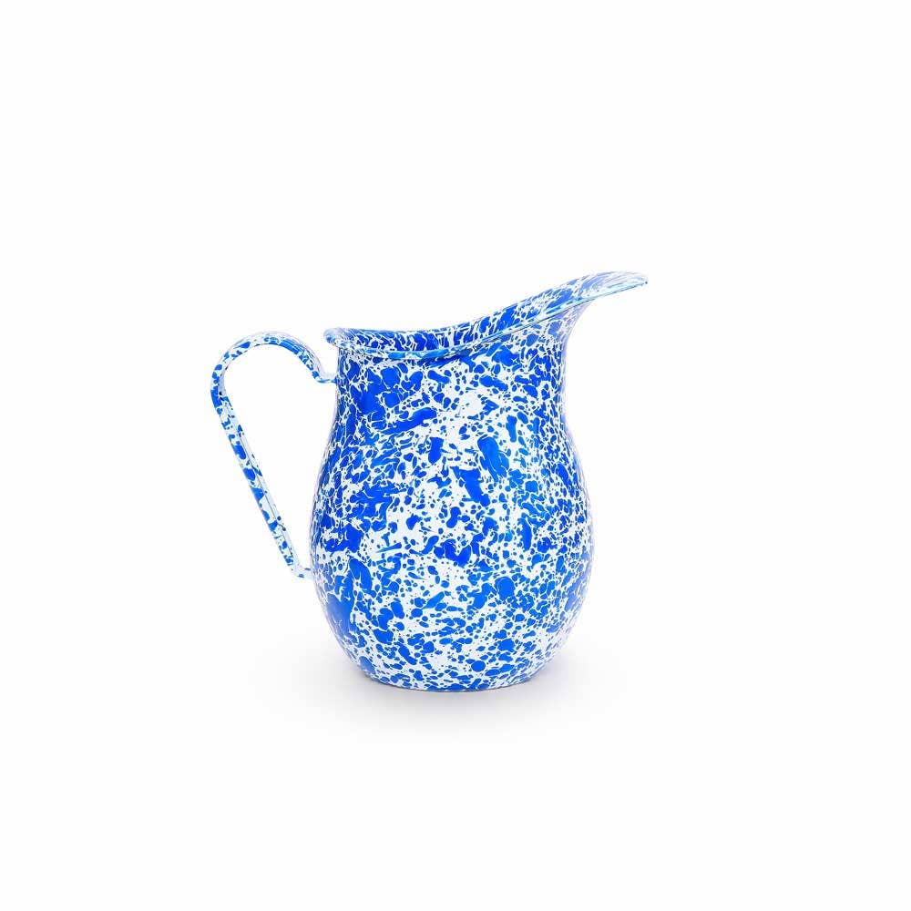 Crow Canyon Home - Splatter Enamelware Large Pitcher - Assorted Colors