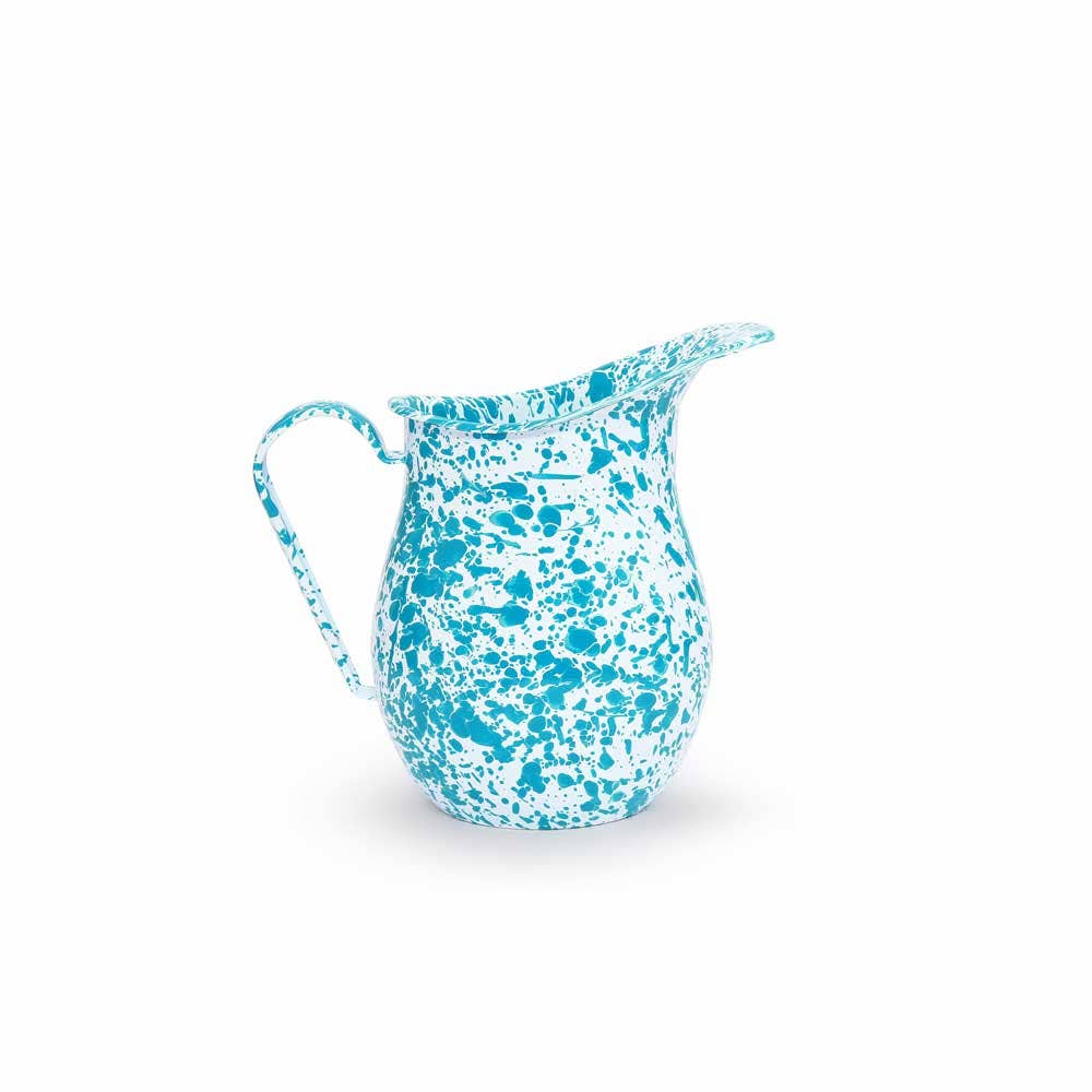 Crow Canyon Home - Splatter Enamelware Large Pitcher - Assorted Colors