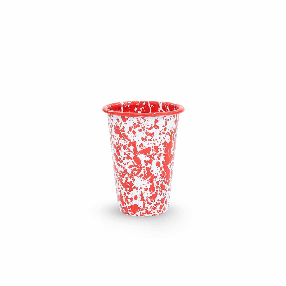 Crow Canyon Home - Splatter Enamelware 14 oz Tumbler - Assorted Colors
