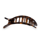 TELETIES - Tortoise Large Flat Round Clip