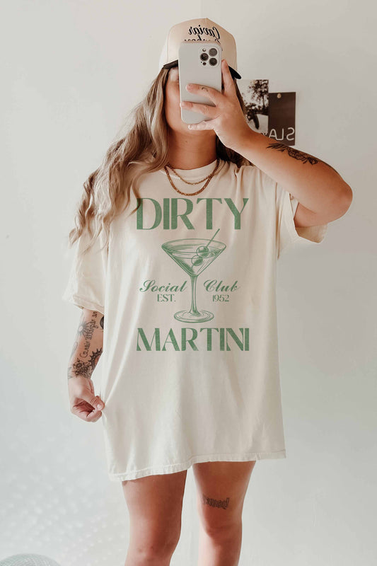 GOOD DAY STREET -DIRTY MARTINI OVERSIZED GRAPHIC TEE