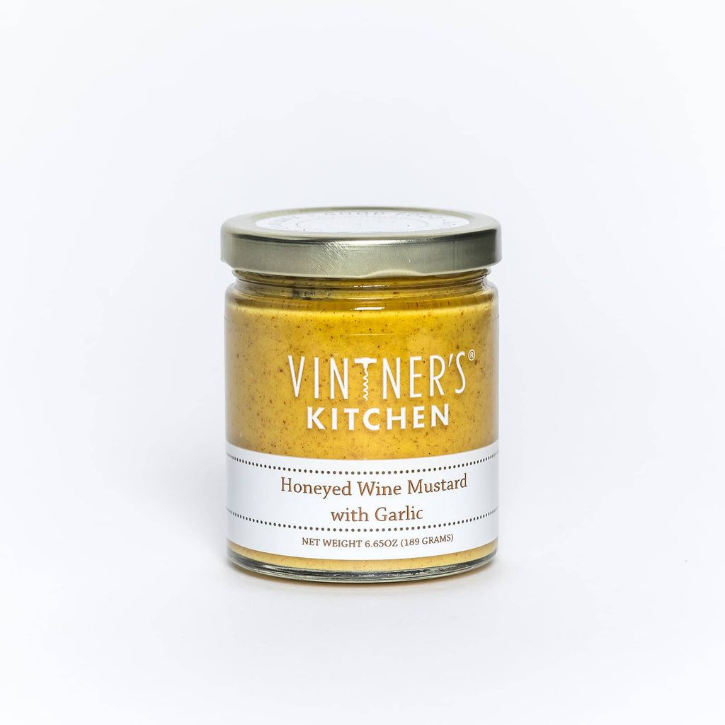 Vintner's Kitchen LLC - Honeyed Wine Mustard With Garlic