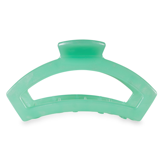 TELETIES - Open Hair Clip | Large | Spring Splash