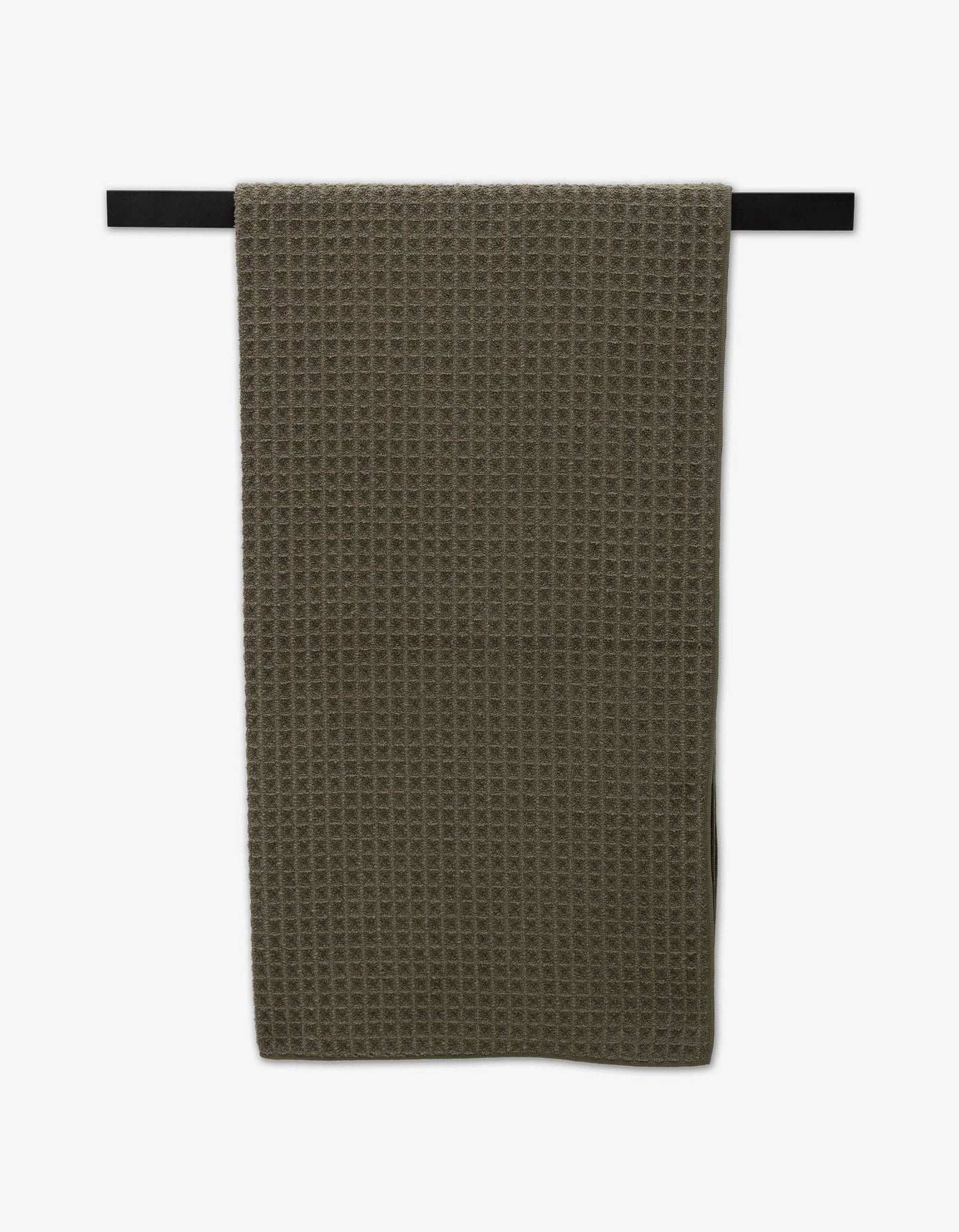 Geometry - Forest Waffle Bath Towel
