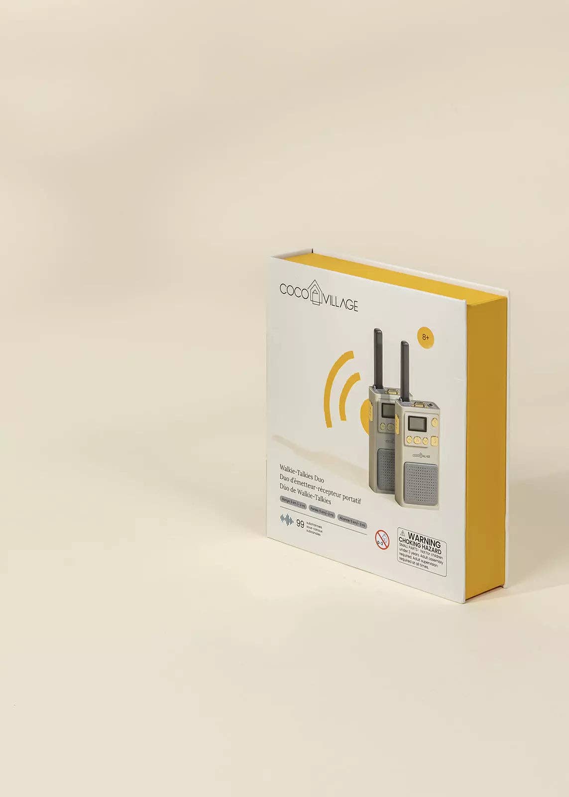 Coco Village - Set of 2 Walkie Talkies -  Beige