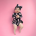 Gigi and Max - Shade Black Ghosts HEADWRAP Halloween Hair Accessory