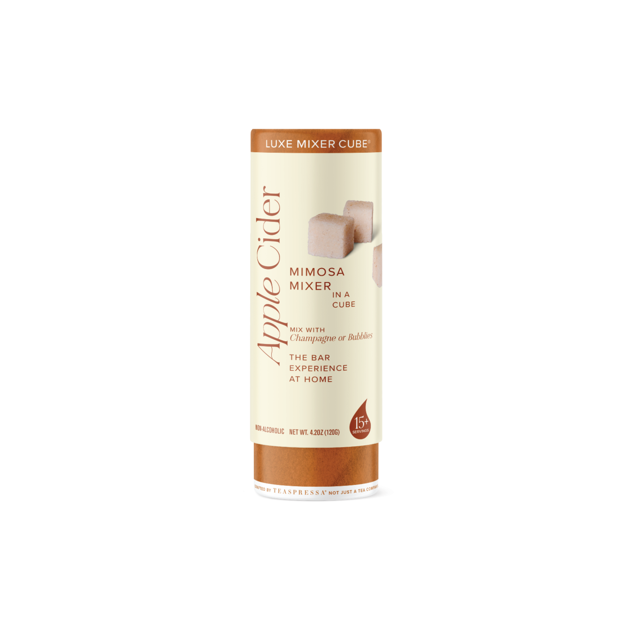 TEASPRESSA | LUXE Mixer Cube - Apple Cider Mimosa Mixer Tallboy