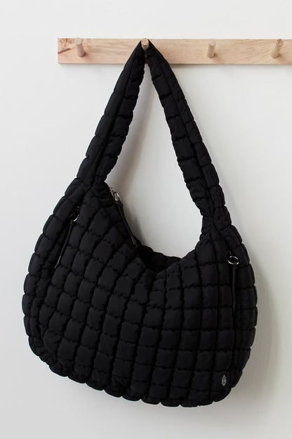 fp movement - Quilted Carryall Bag - Black