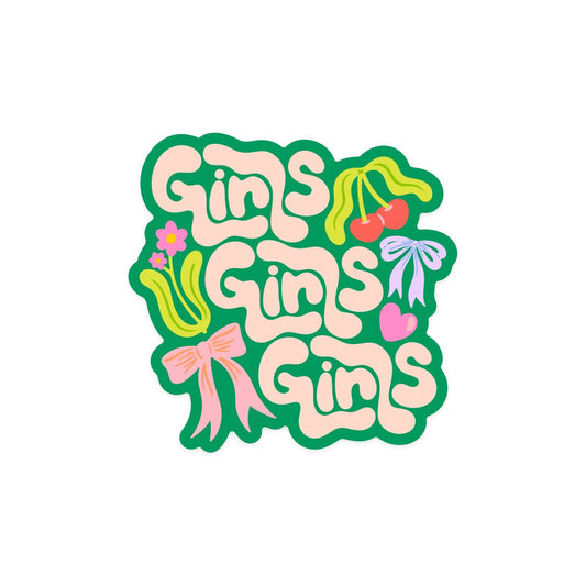 K+S Design Co. | KANDS.CO - Girls Girls Girls Sticker