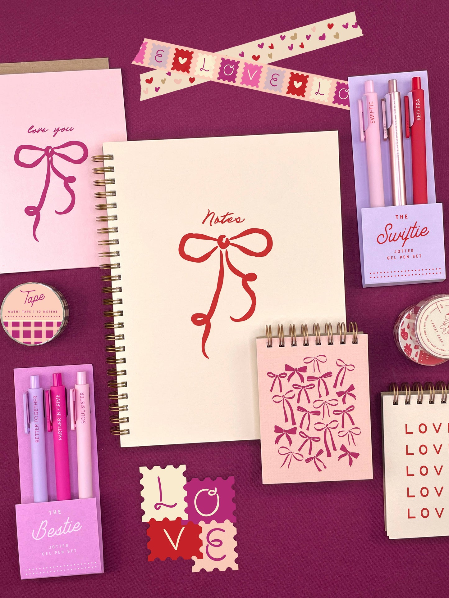 Ruff House Print Shop - Swiftie Jotter Gel Pen: Set of 3