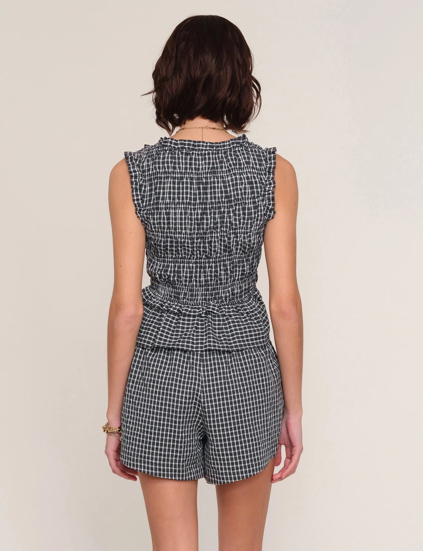 Heartloom Saffrina Two-Piece Set - Top & Shorts - Black