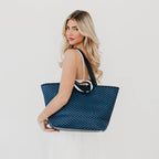 Pretty Simple - Woven Tiffany Organizer Tote Bag