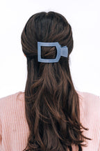 TELETIES - Square Flat Hair Clip | Medium | Hampton Bay