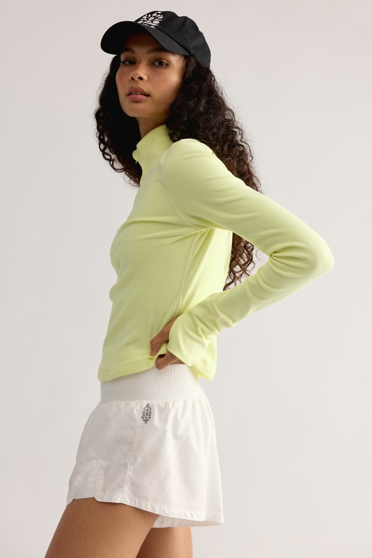 fp movement - Retro Rider 1/2 Zip Vapor Lime