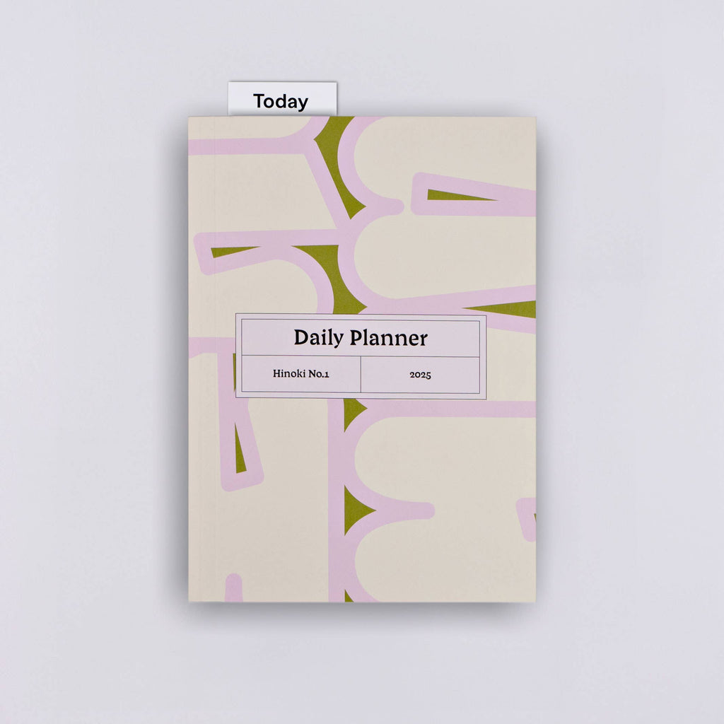 The Completist - Hinoki 2025 Dated Daily Planner Book
