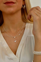 Katie Waltman Jewelry - COCO CHUNKY HOOP-SILVER