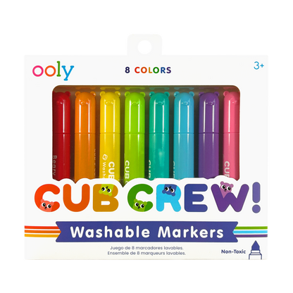 OOLY - Cub Crew: Markers (Set of 8)