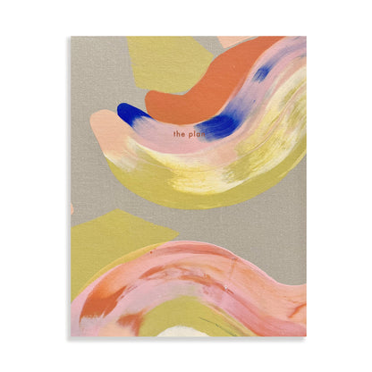 Moglea - Citron Hand Painted Folio