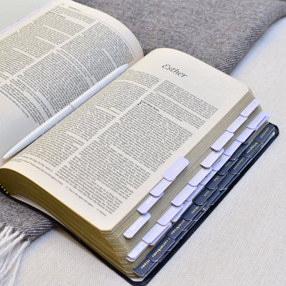 Church Notes Co. -  Grey & Gold Bible Tabs