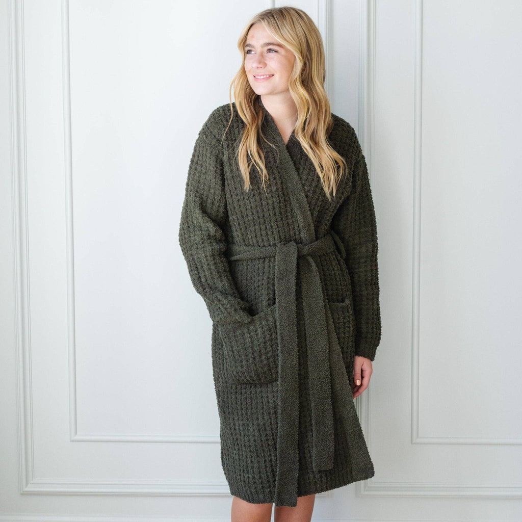 Saranoni - WAFFLE KNIT ROBE