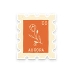 Ruff House Print Shop - Custom City Stamp Sticker - Atlantic, IA