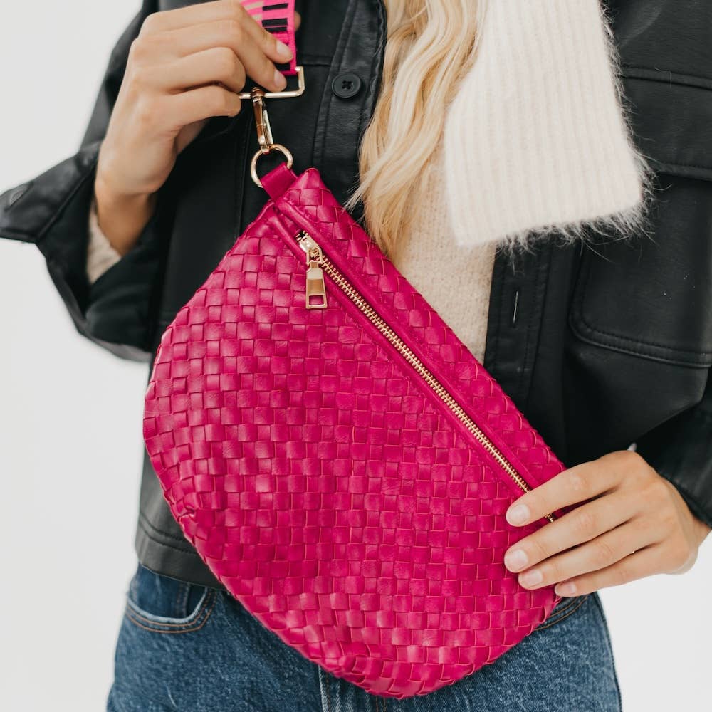 Pretty Simple - Westlyn Woven Bum Bag - Assorted Colors