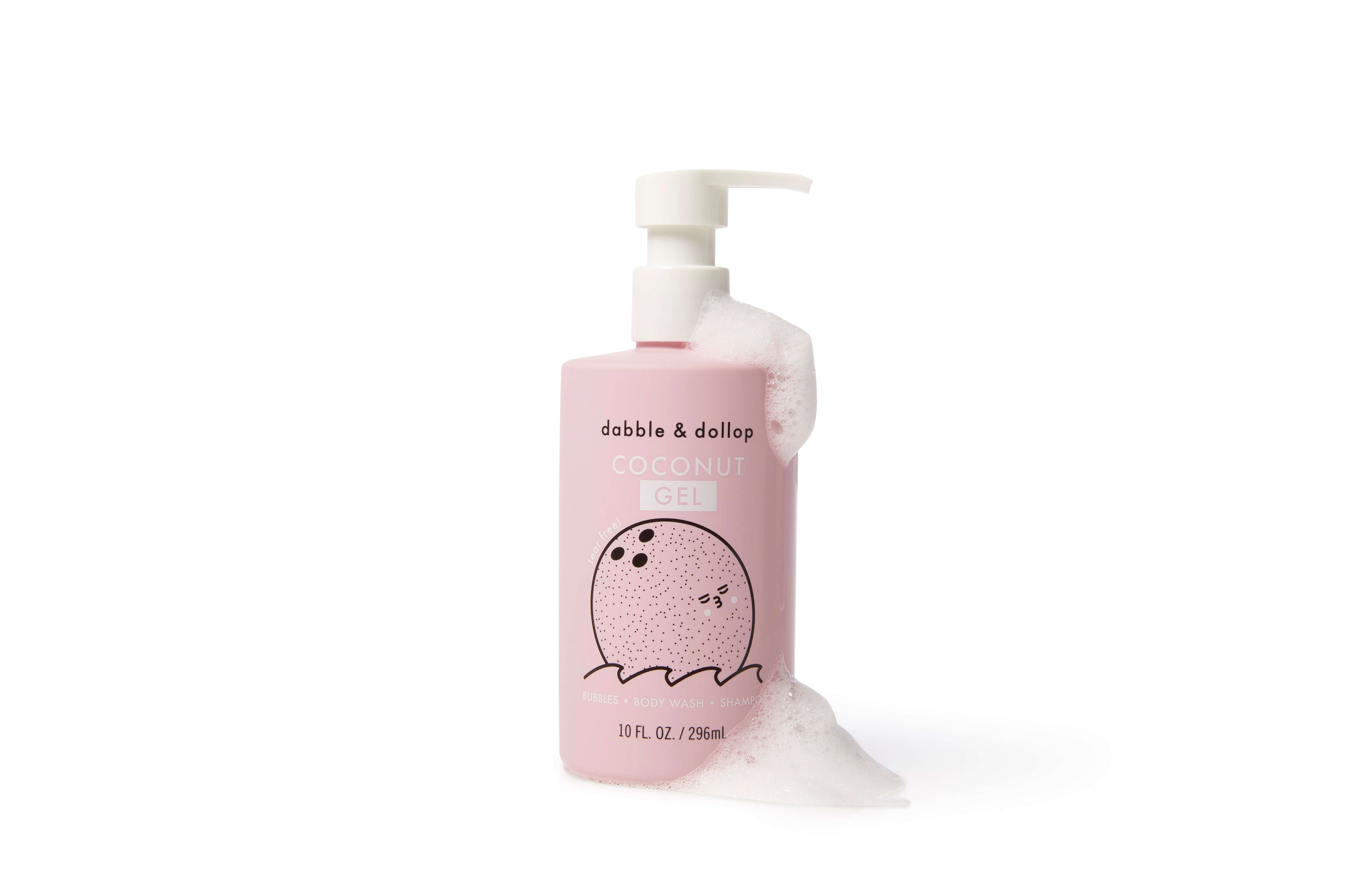 Dabble & Dollop - All-Natural Coconut Shampoo, Body Wash & Bubbles