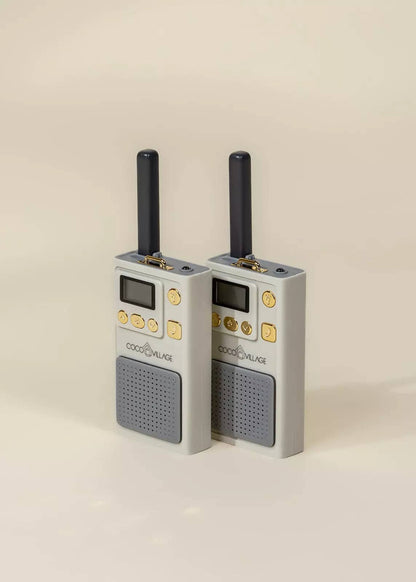 Coco Village - Set of 2 Walkie Talkies -  Beige