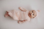 Three Little Tots - Heavenly Pink Knotted Gown