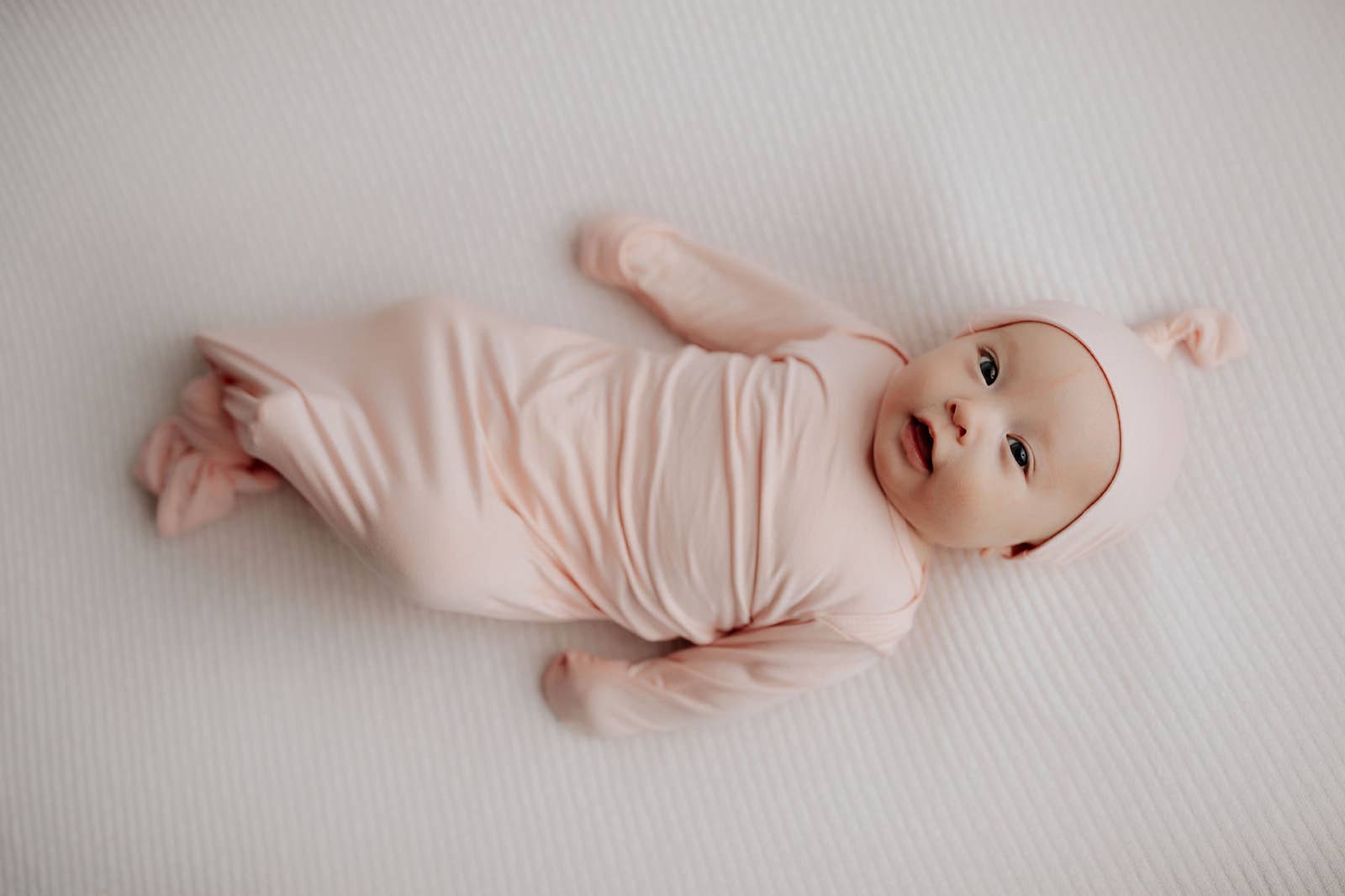 Three Little Tots - Heavenly Pink Knotted Gown