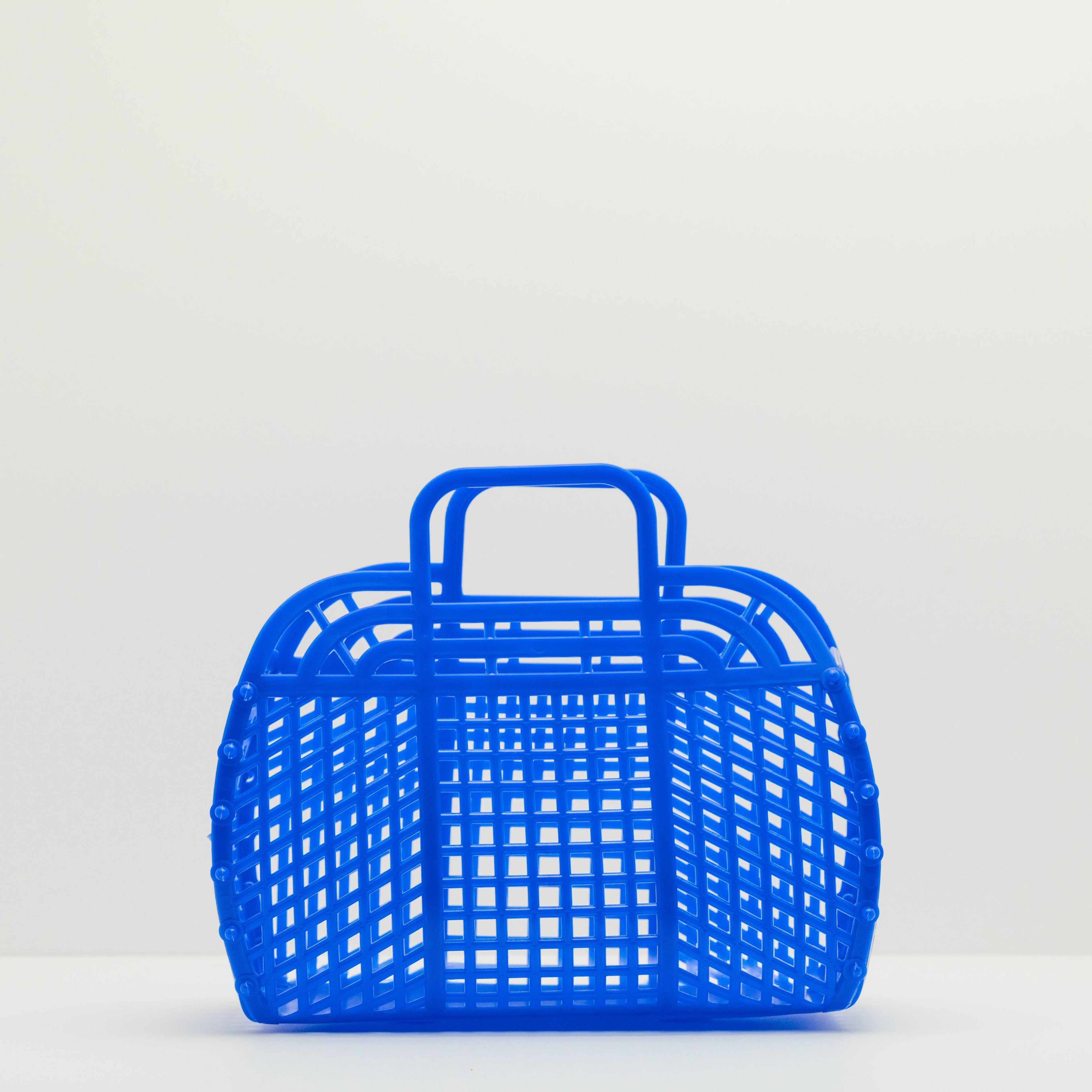 JustforZo boutique, Inc. - Medium Retro Jelly Baskets, Bags - 𝙈𝙖𝙙𝙚 𝙞𝙣 𝙐𝙎𝘼!