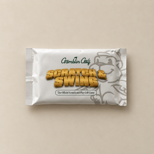 Gamblin' Golf - Scratch & Swing™ Single Sleeve