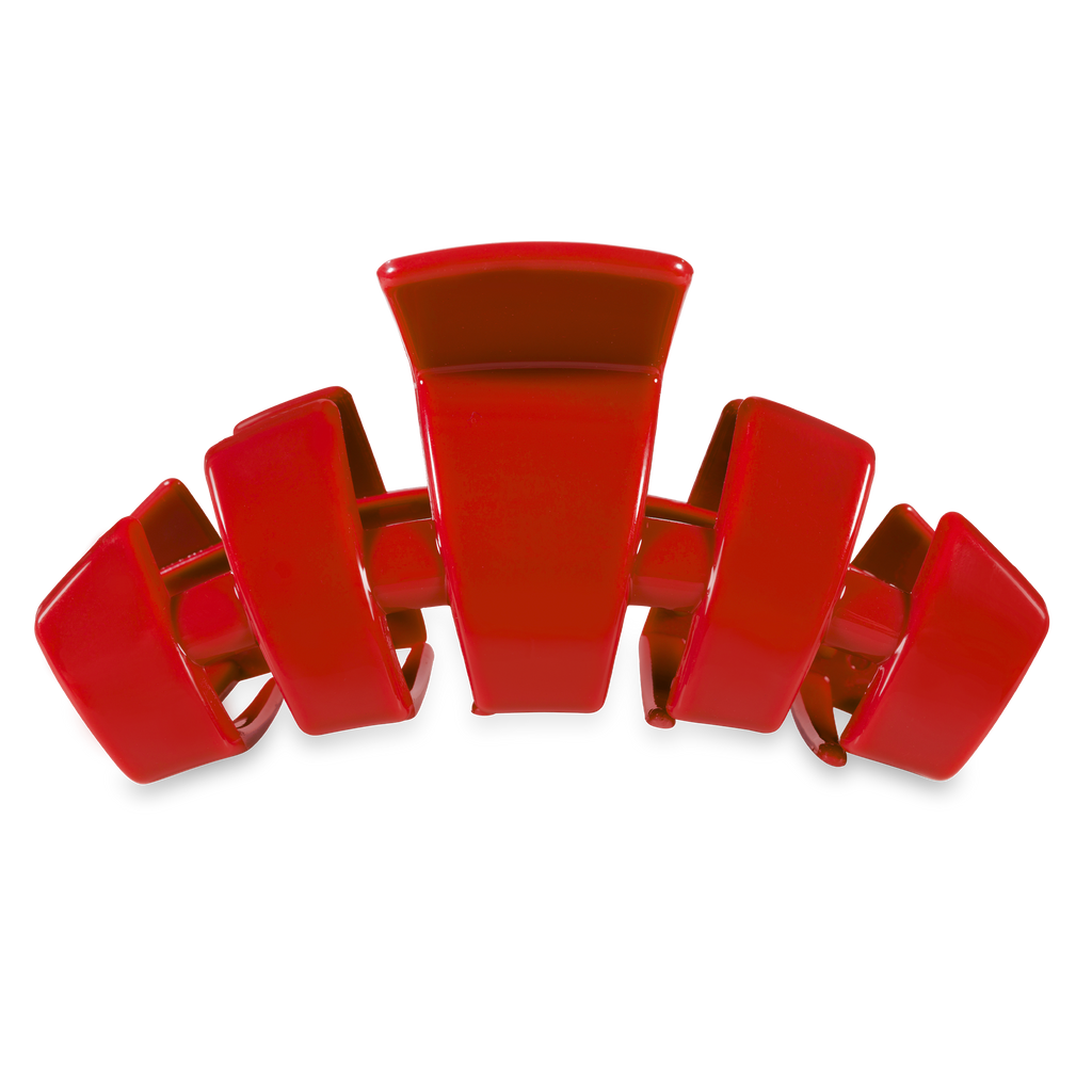 TELETIES - Classic Hair Clip | Large | Red Carpet Ready